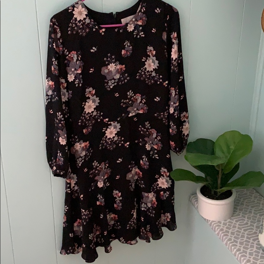 Floral dress by LOFT